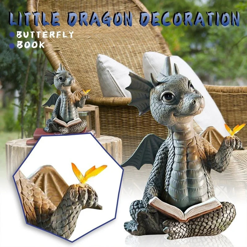 Mini Dinosaur Resin Figurine – Cute Garden & Home Décor Gift Resin Figurine Axl