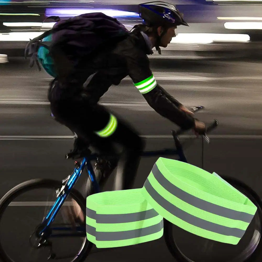 8-Pack Reflective Armbands – High Visibility Safety Straps Reflective Safety Band Axl