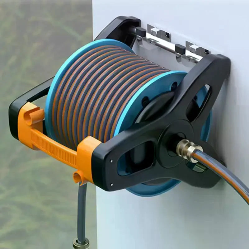 Galvanized Garden Hose Holder Wall Mount – Fits 50–100ft Hose Holder Axl