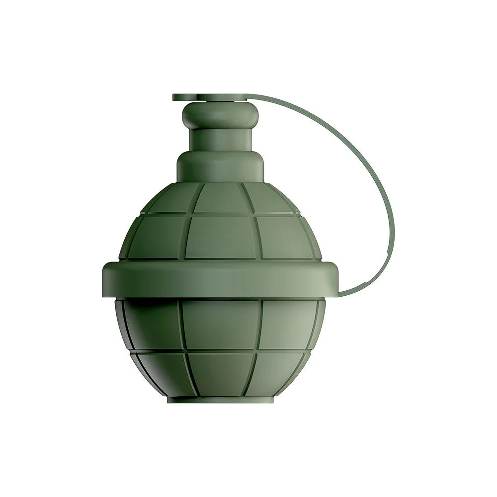 Grenade Silicone Ice Cube Mold – 3D BPA-Free Fun Shape Tray Silicone Ice Tray Axl Green