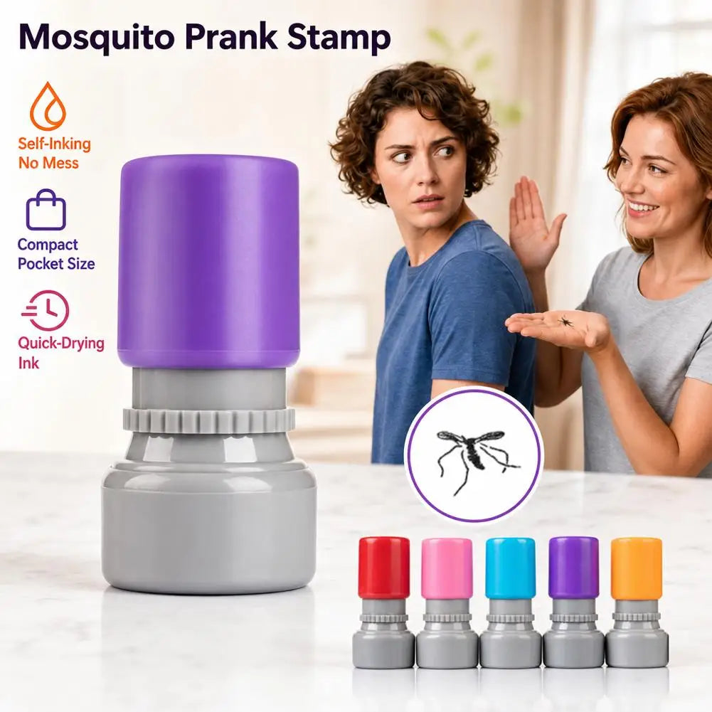 Mosquito Prank Stamp – Funny Novelty Bug Gag Gift Toy Novelty Prank Stamp Axl