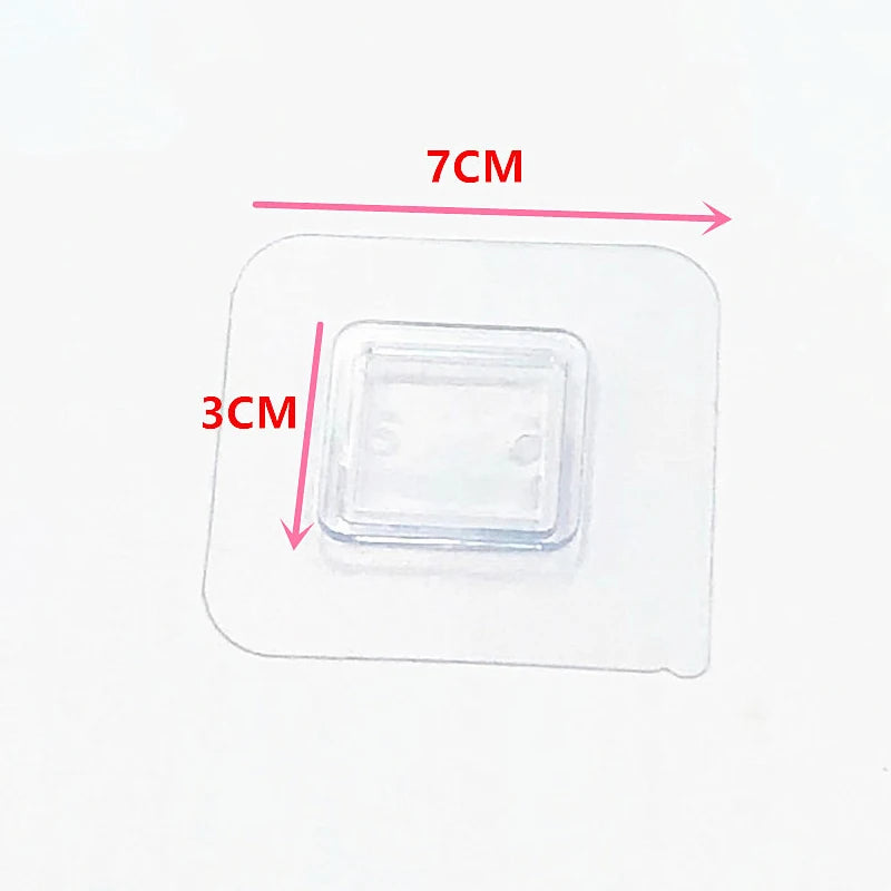 Transparent Self-Adhesive Wall Hook with Wire Shelf | No Drill Adhesive Wall Hook Axl