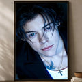 Harry Styles HD Self-Stick Wall Art Poster – Waterproof Decor Wall Art Poster Axl White03 40X50cmNoframe