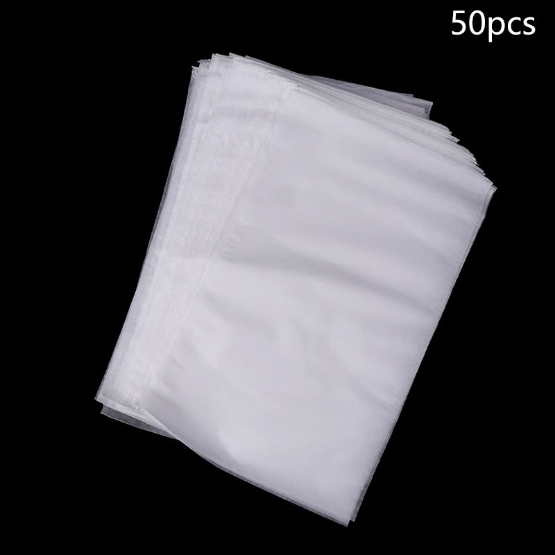 50 Pcs Organza Fruit Protection Bags – Anti-Bird Garden Mesh Fruit Protection Bags Axl 17x27cm