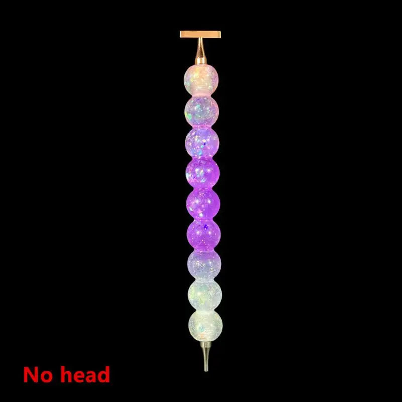Slim Diamond Painting Pen – Stainless Steel Tip, Round & Square Drill Diamond Painting Pen Axl Purple
