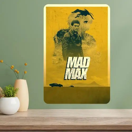Mad Max Classic Movie Metal Poster Sign | Vintage Wall Decor Metal Wall Sign Axl aluminum sign aluminum 14x20cm