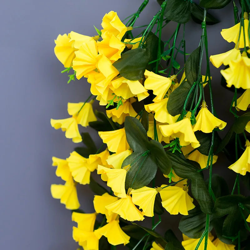 Silk Morning Glory Artificial Flower String 88cm | Wall Hanging Artificial Flower String Axl