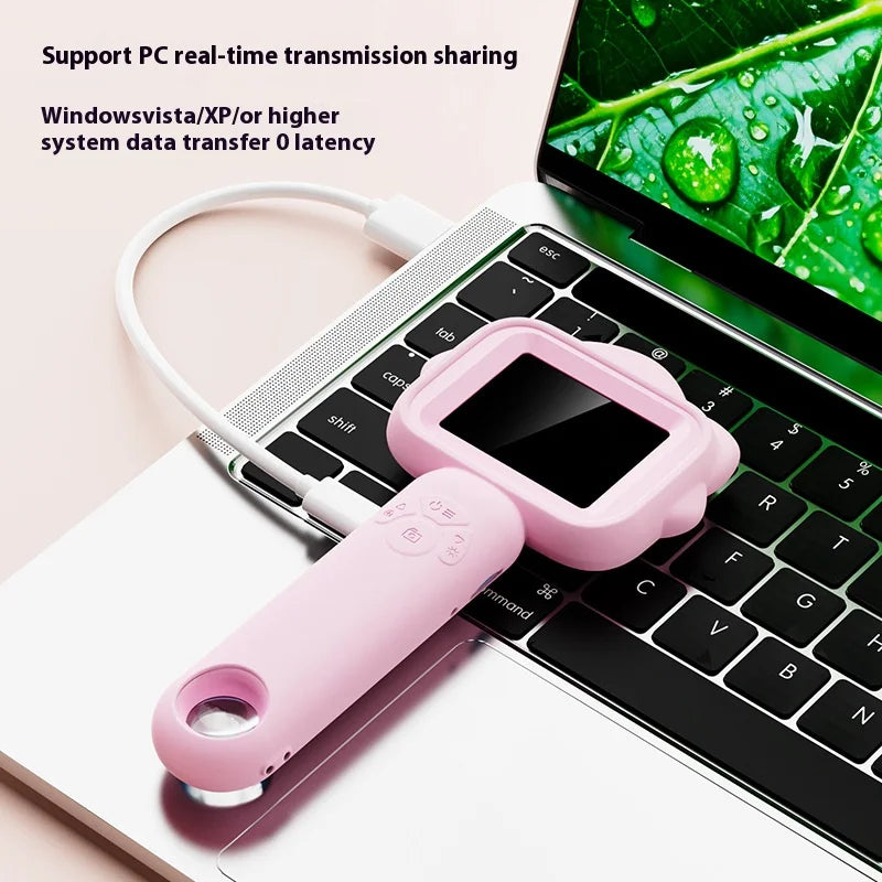 Kids Handheld Portable Microscope Toy – Up to 500X Magnification Kids Science Toy Axl