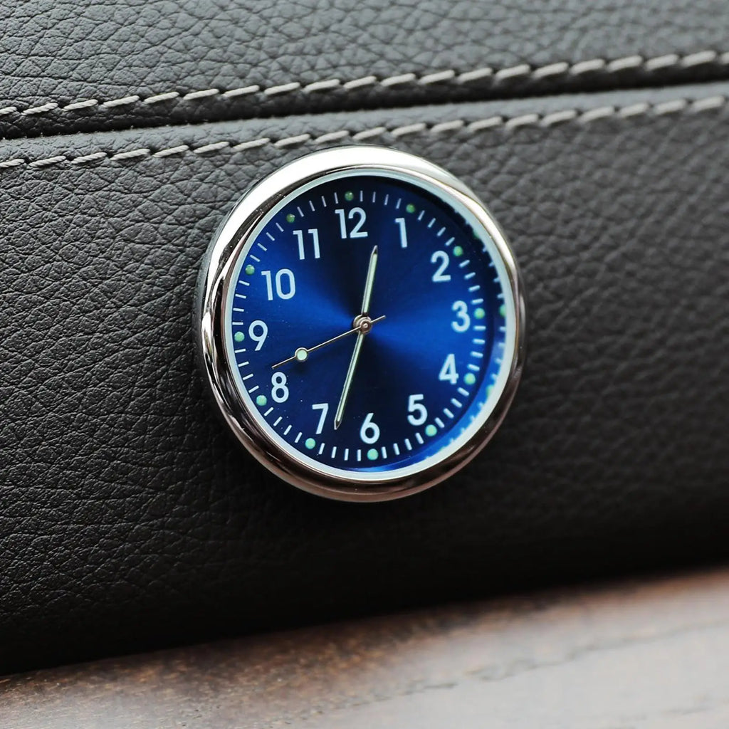 Luminous Analog Car Dashboard Clock – Zinc Alloy Quartz Car Dashboard Clock Axl