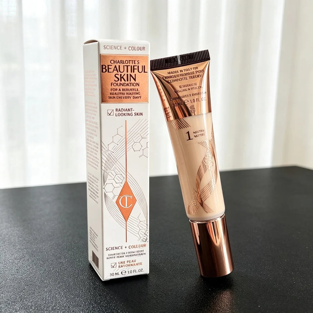Charlotte Tilbury Makeup Set – Blush, Powder, Gloss & Eyeshadow Makeup Set Axl 1N