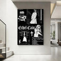 Ethel Cain HD Art Poster – Aesthetic Wall Decor for Home & Bar Art Wall Poster Axl White9 50X70cmNoframe