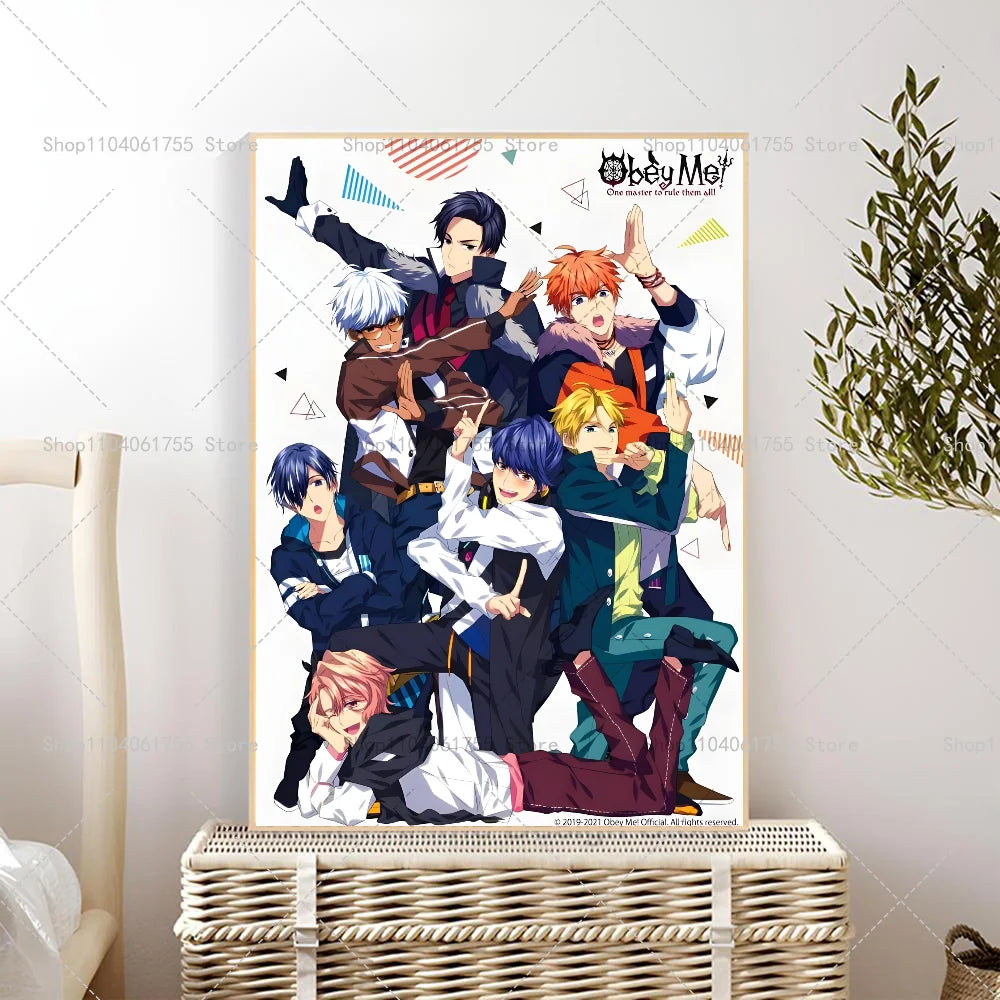 Game Poster Self-Adhesive Waterproof Wall Art Sticker Wall Art Poster Axl z1 40x60cm No Frame