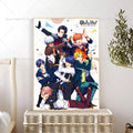 Game Poster Self-Adhesive Waterproof Wall Art Sticker Wall Art Poster Axl z1 40x60cm No Frame