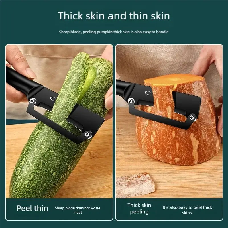 PLYS All-Steel Paring Knife – Stainless Steel Fruit Peeler Paring Knife Axl
