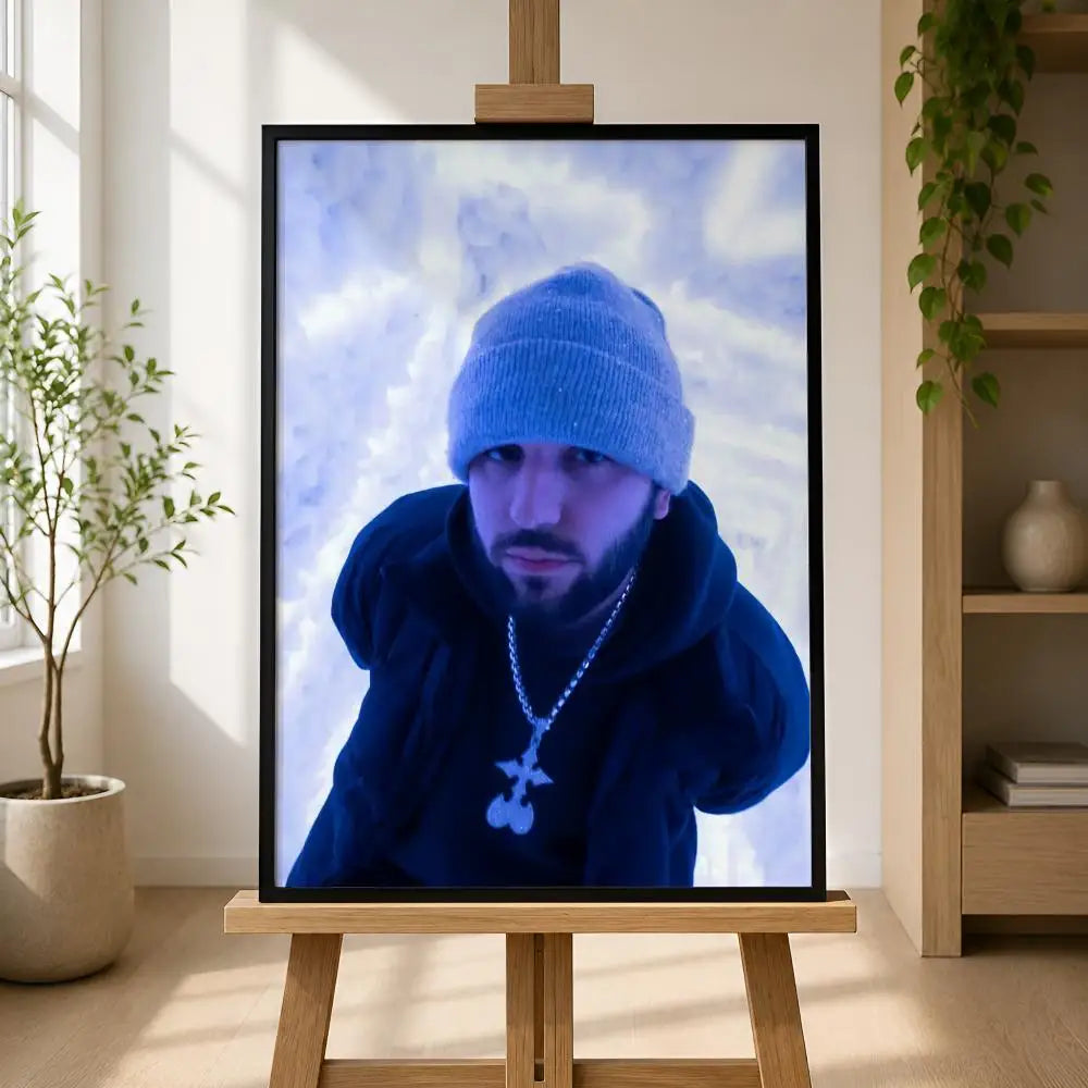 O-Odetari Waterproof PVC Wall Poster – Peel & Stick HD Art Wall Art Poster Axl