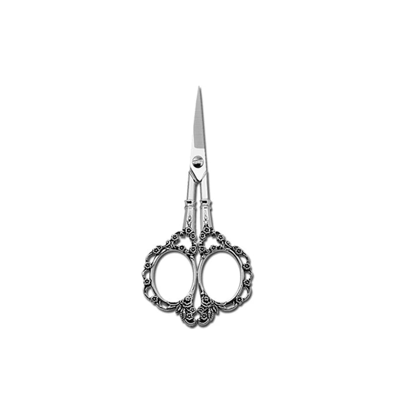 Vintage Stainless Steel Tailor Scissors – Sewing & Embroidery Tailor Scissors Axl Silver