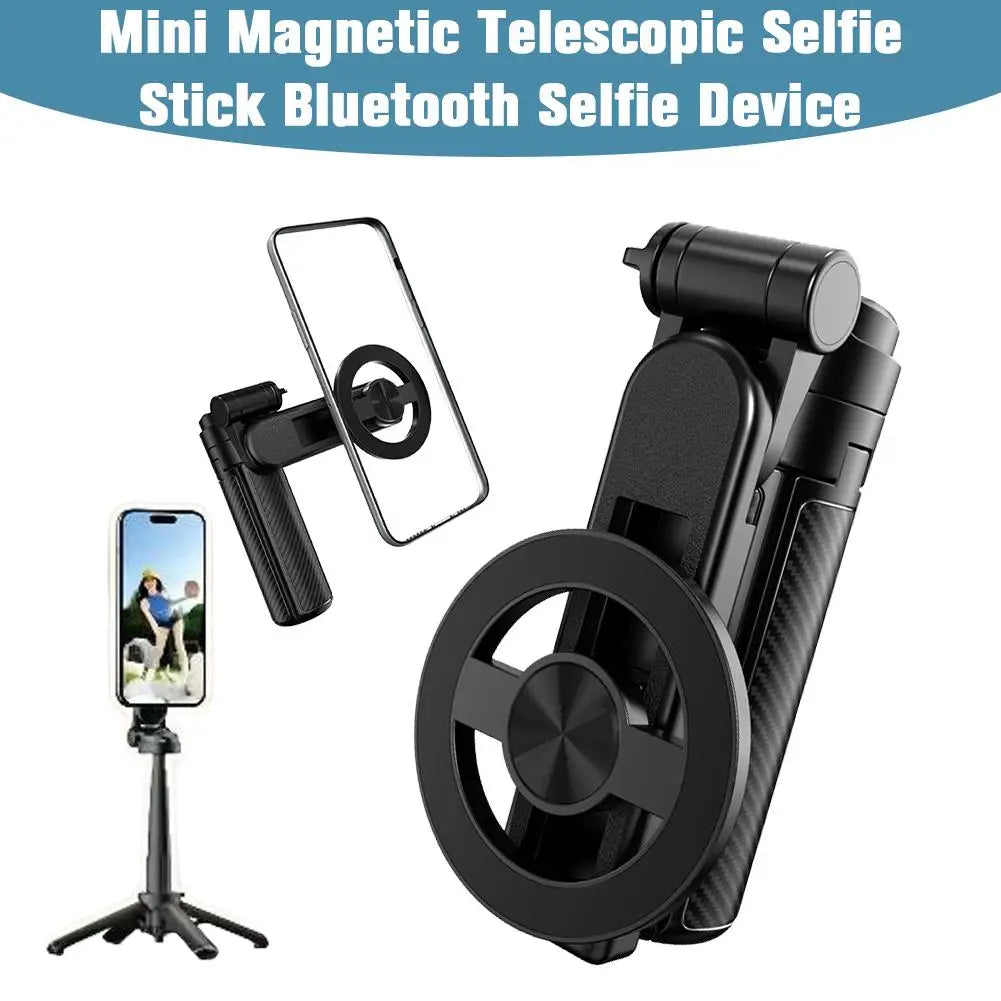 Magnetic Mini Selfie Stick Bluetooth Tripod 360° MagSafe Selfie Stick Tripod Axl