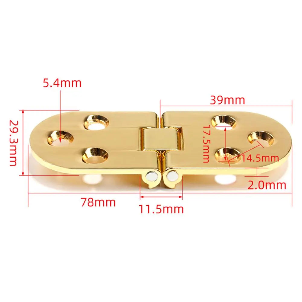 Zinc Alloy 180° Flush Cabinet Door Hinges | Semicircle Style Cabinet Door Hinges Axl