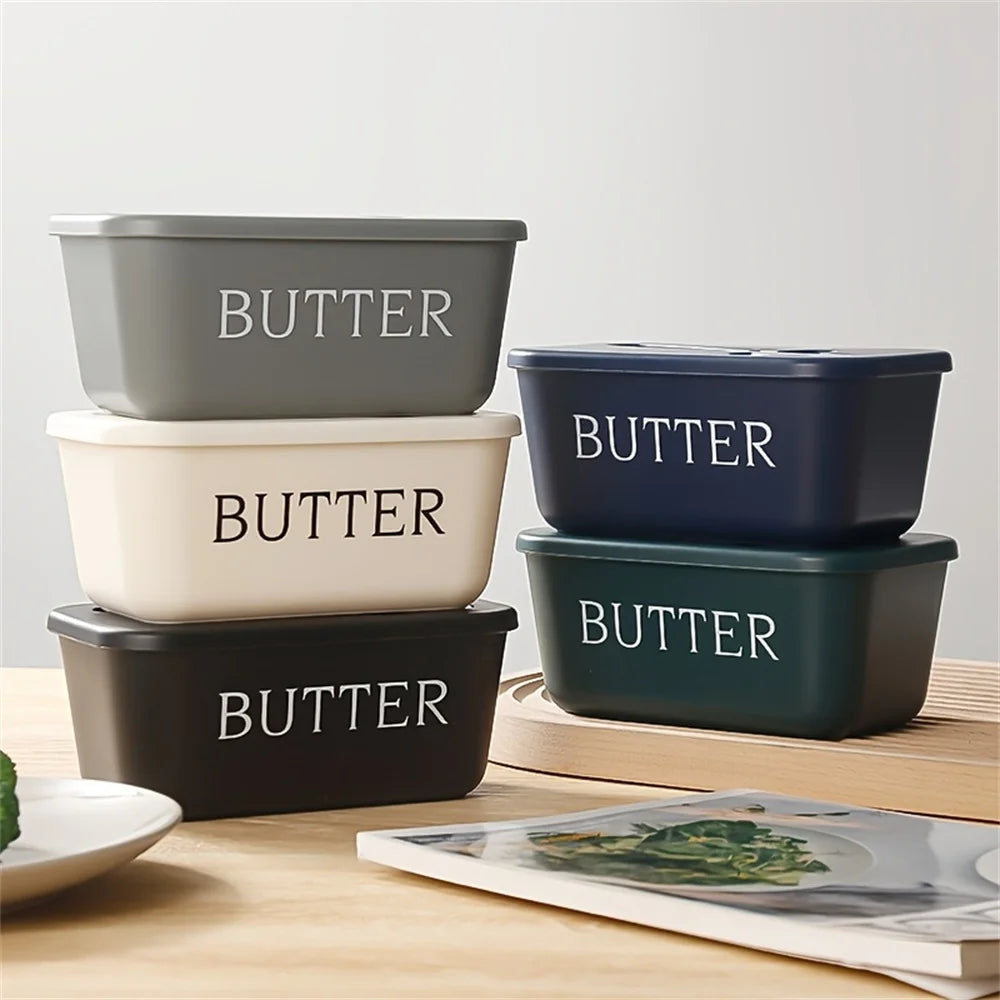 Sealed Butter Dish with Knife – Butter & Cheese Storage Box Butter Dish Axl