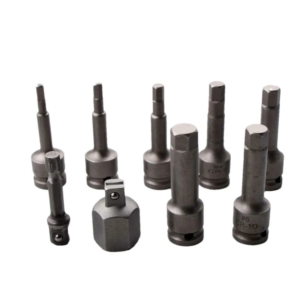 9-Piece Electric Broken Screw & Bolt Extractor Set Bolt Extractor Set Axl