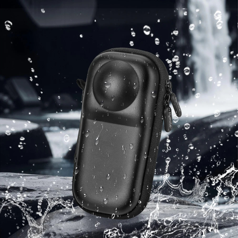 Insta360 X5 Carrying Case – Waterproof PU Storage Bag Camera Carrying Case Axl Default Title