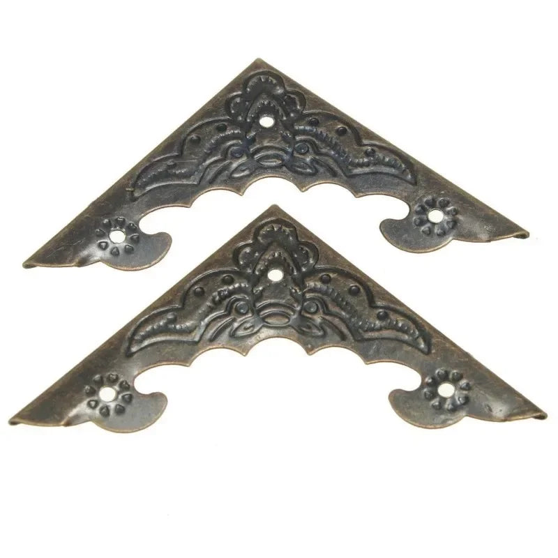 30 Pcs Bronze Metal Corner Protectors for Books, Albums & DIY Corner Protectors Axl