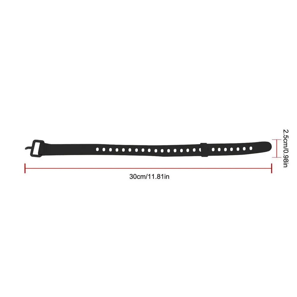 Rubber Utility Cargo Strap with ABS Buckle | High Strength Rubber Cargo Strap Axl Black 1