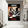 KMFDM Band Poster – HD Art Print for Wall Décor | Home & Bar Music Band Poster Axl White1 30X40cmNoframe