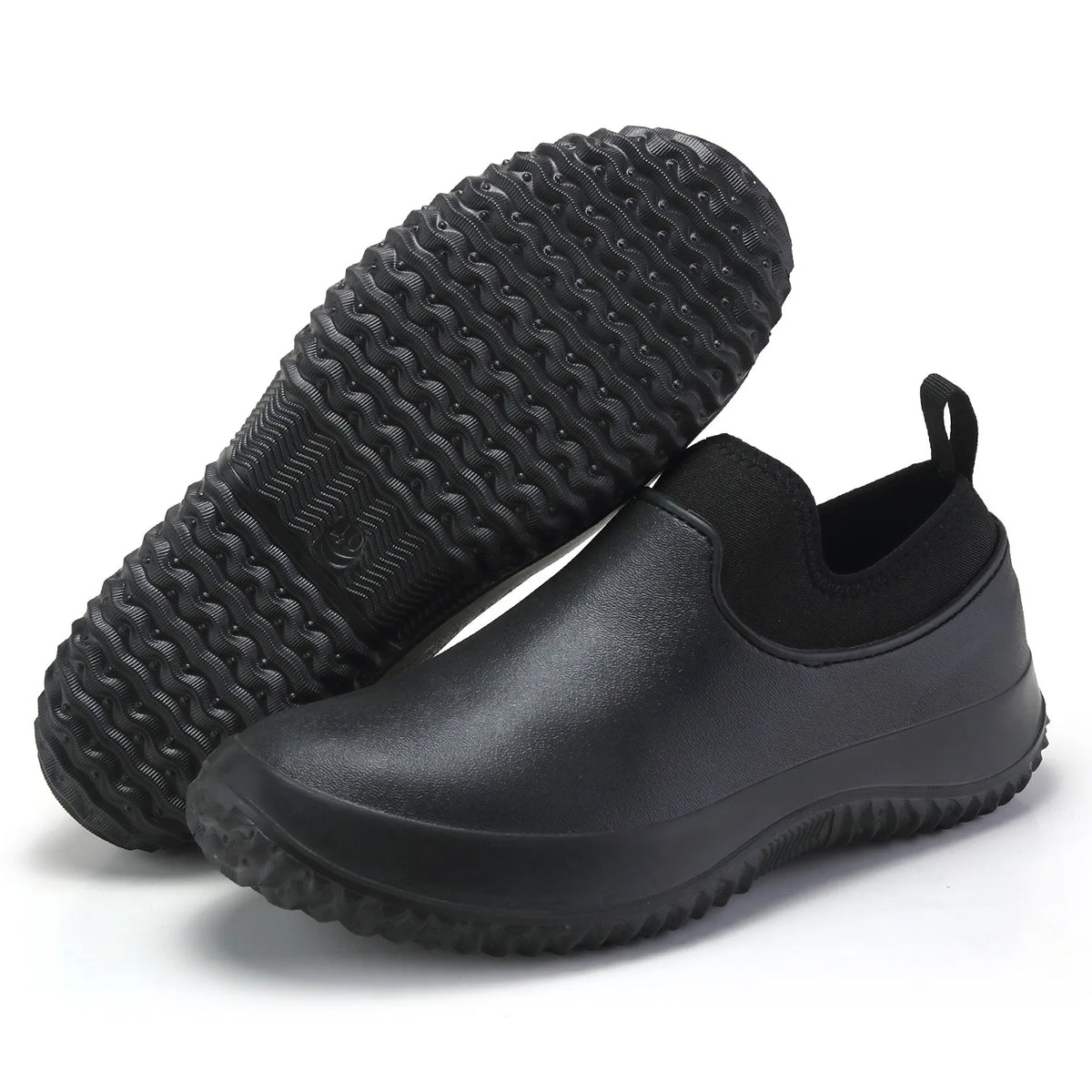 Unisex Non-Slip Chef Clogs – Slip-On Rain Shoes Plus Size Slip-On Work Clogs Axl