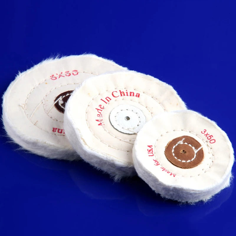 Cotton Buffing Polishing Wheel 3–8 Inch | Jewelry & Mirror Finish Buffing Polishing Wheel Axl