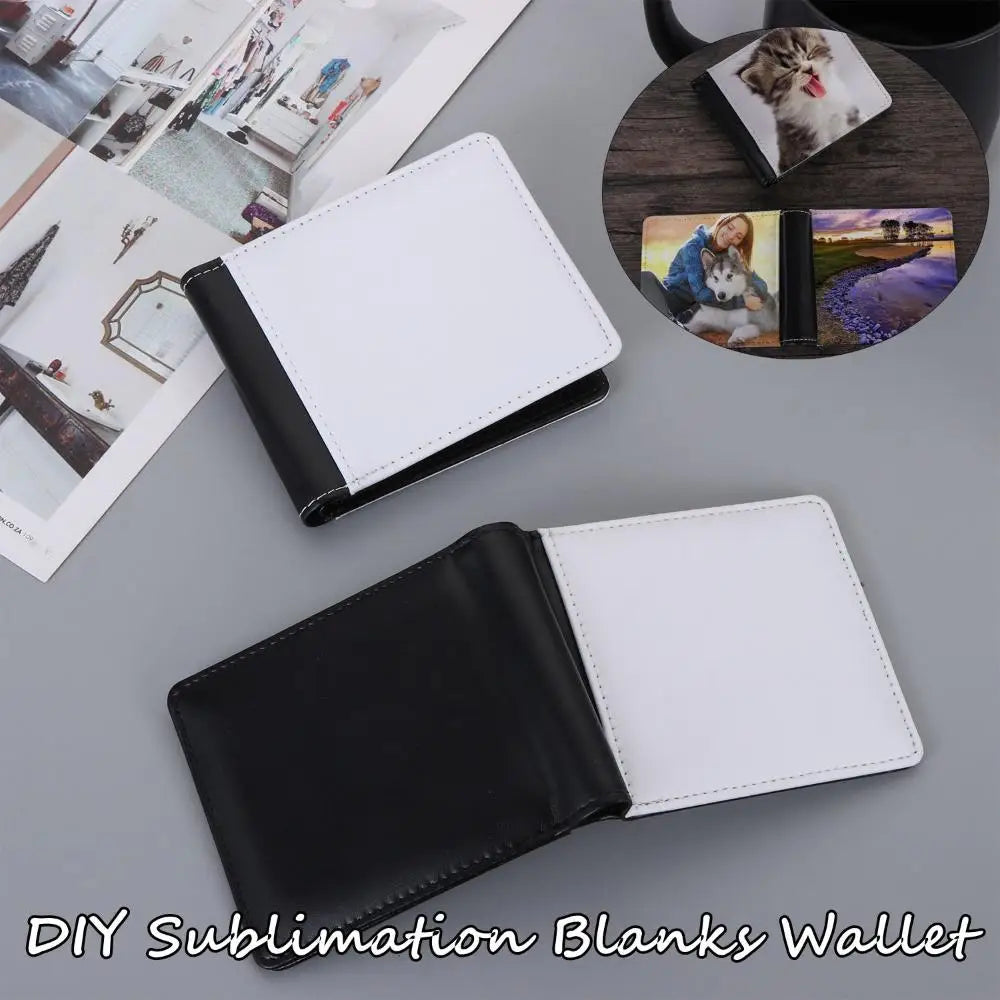 PU Leather Sublimation Blank Wallet – DIY Card Holder Gift Sublimation Blank Wallet Axl