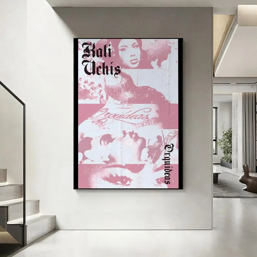 Kali Uchis HD Art Poster – Aesthetic Wall Decor | Home & Bar Art Wall Poster Axl White8 30X40cmNoframe