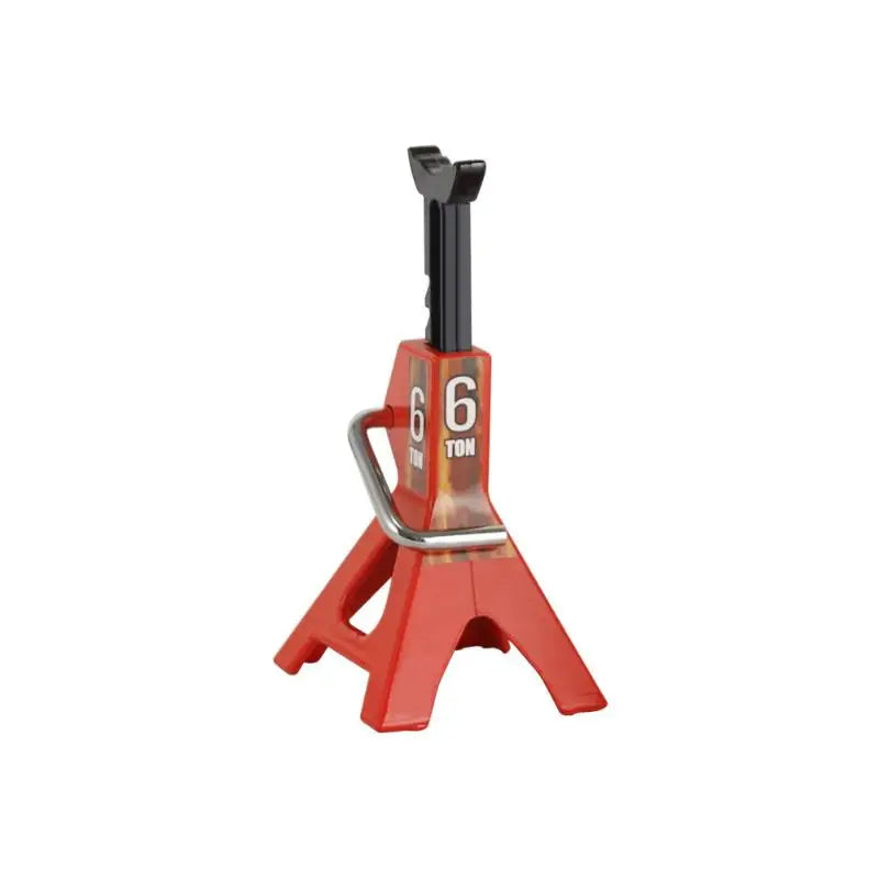 RC Car Scale Jack Stands – Metal Lift for 1/24 & 1/18 Models RC Scale Accessory Axl Orange 6T No plug