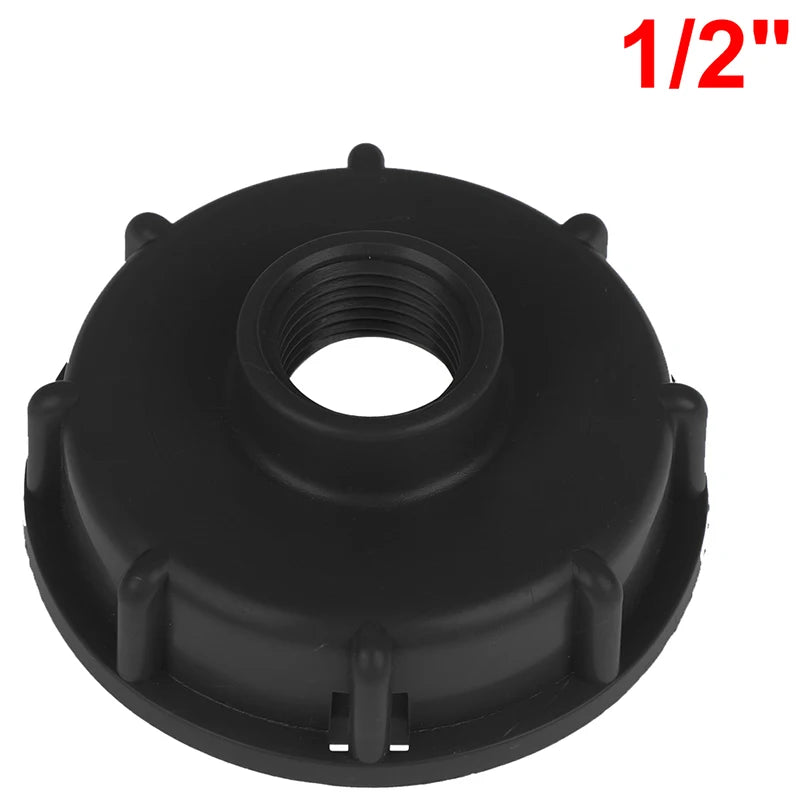 S60X6 IBC Tank Adapter 1/2" 3/4" 1" Coarse Thread Connector IBC Tank Fitting Axl 12 inch