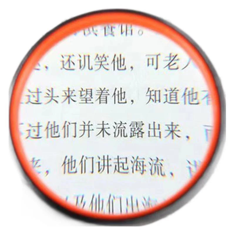 75mm Handheld Magnifying Glass 10x – Kids & Seniors Lens Handheld Magnifying Glass Axl