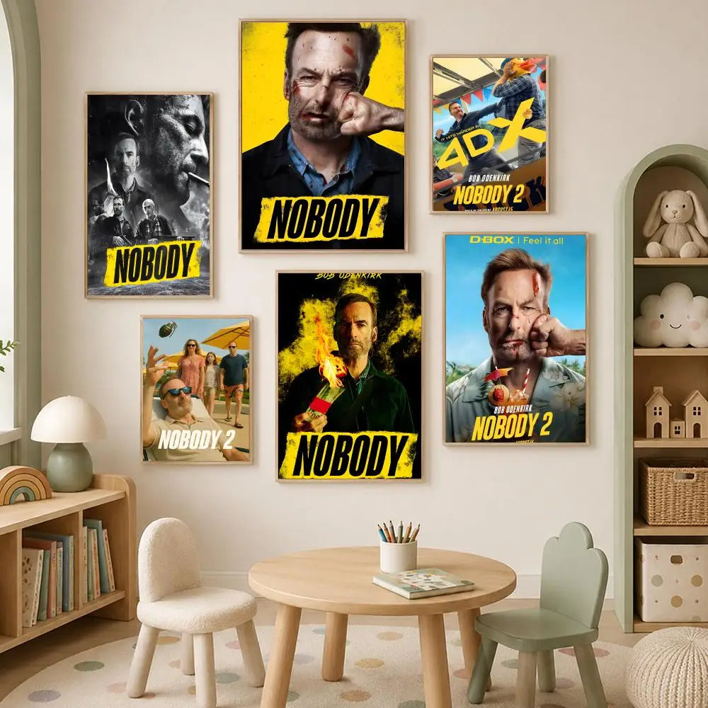 Game N-Nobody Self-Stick HD PVC Wall Art Poster | Waterproof Wall Art Poster Axl