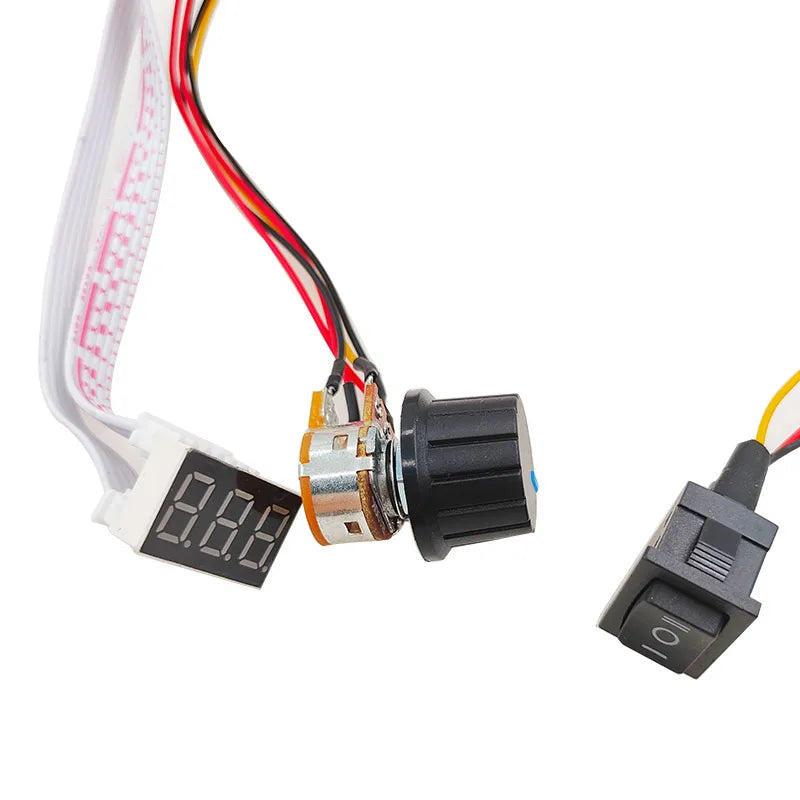 PWM DC Motor Speed Controller Digital Display 12V 24V MAX 60A PWM Motor Controller Axl