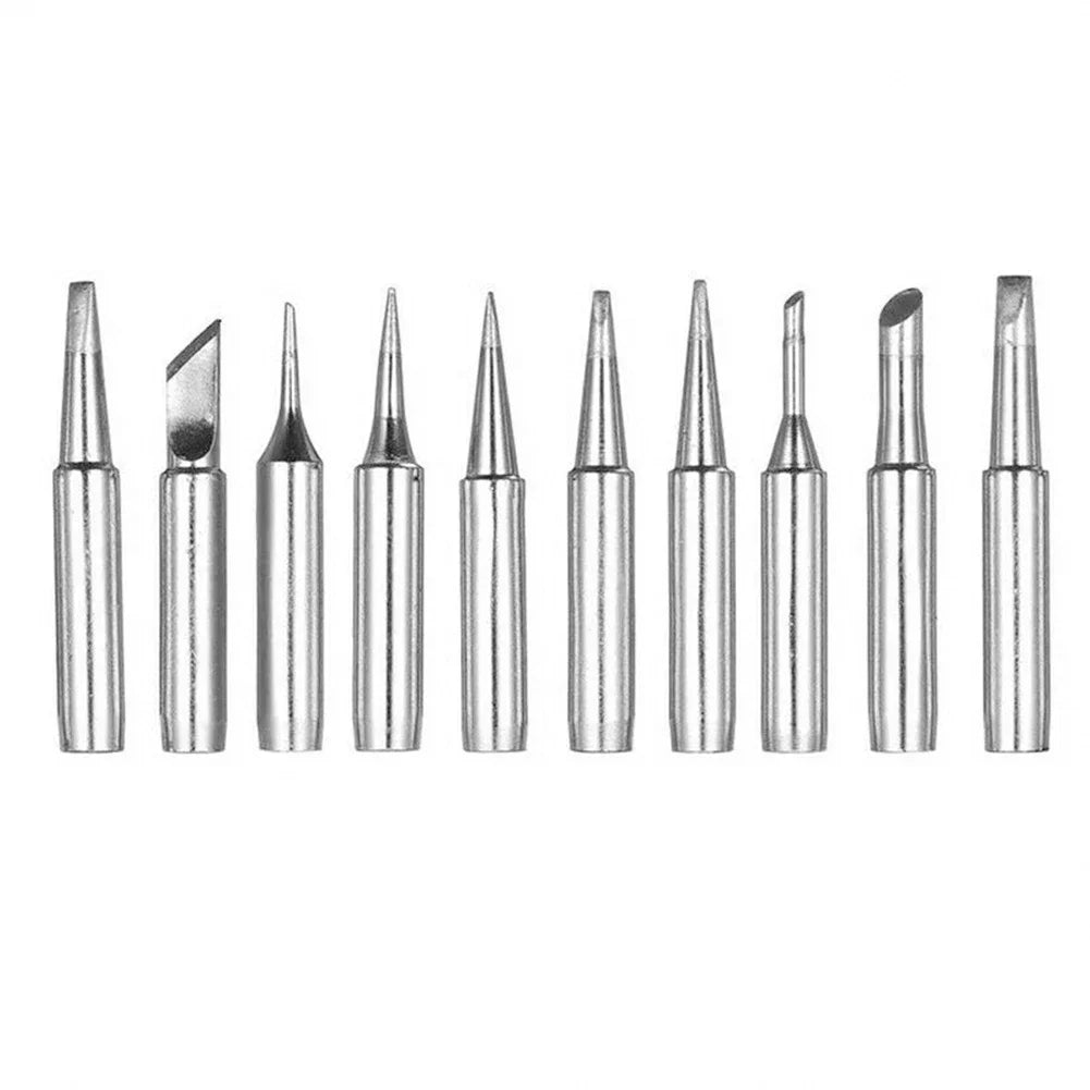 900M-T Soldering Iron Tips Set – 10 Pcs, 200°–480°C Soldering Iron Tips Axl