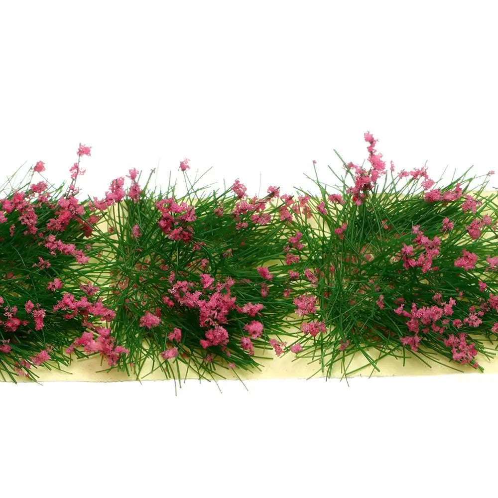 Miniature Grass Tufts & Flower Clusters – Wargame Terrain Decor Miniature Scenery Tufts Axl