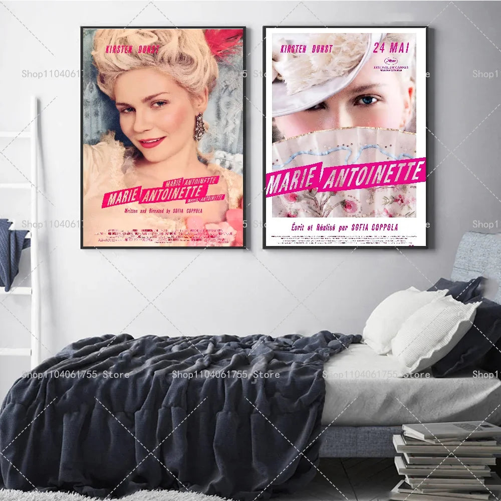 Marie Antoinette Movie Poster – Waterproof Self-Adhesive Wall Art Wall Art Poster Axl