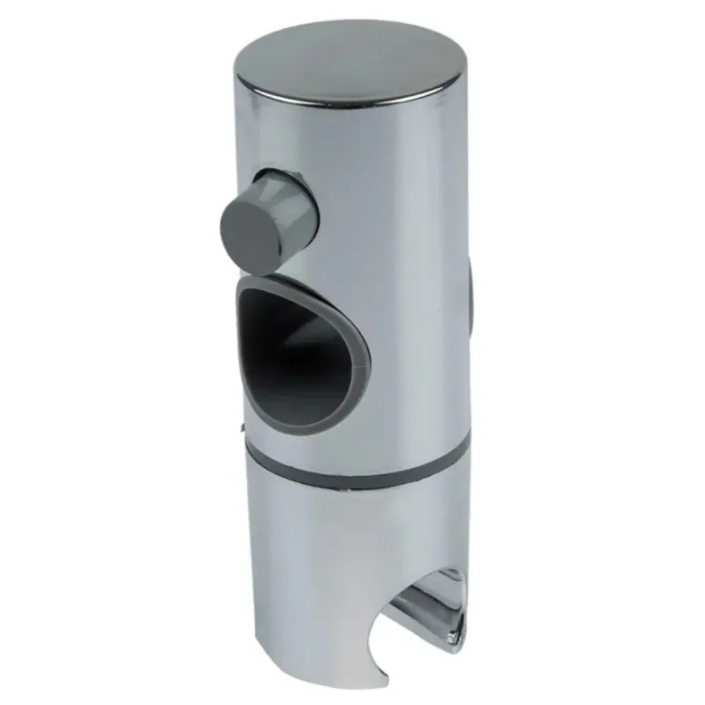 Adjustable Chrome Shower Slide Bracket – Fits 18–25mm Riser Rails Shower Slide Bracket Axl