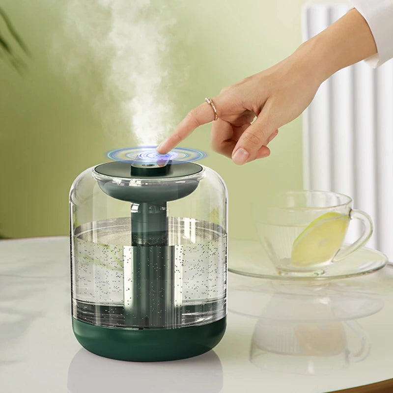BALASHOV 1L USB Rechargeable Humidifier & Aroma Diffuser LED Ultrasonic Humidifier Axl