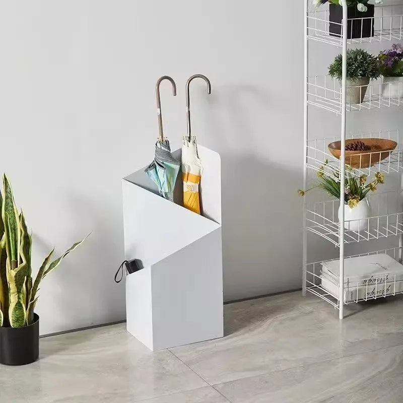 Modern Iron Umbrella Stand – Decorative Entryway Holder Umbrella Stand Axl