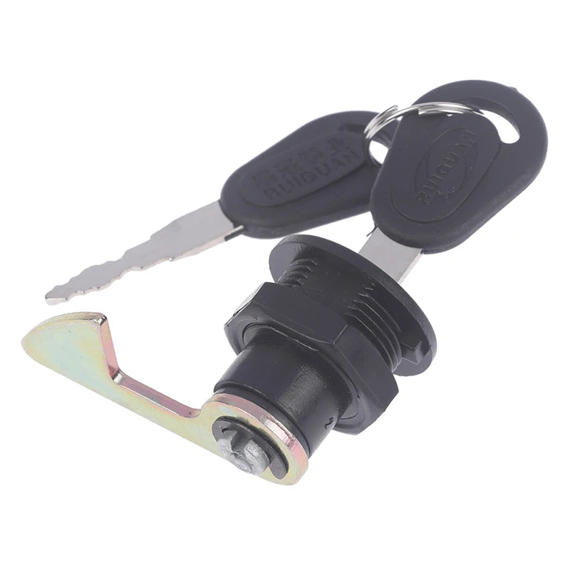 Motorcycle Scooter Rear Trunk Box Lock + 2 Keys | Metal Motorcycle Trunk Lock Axl