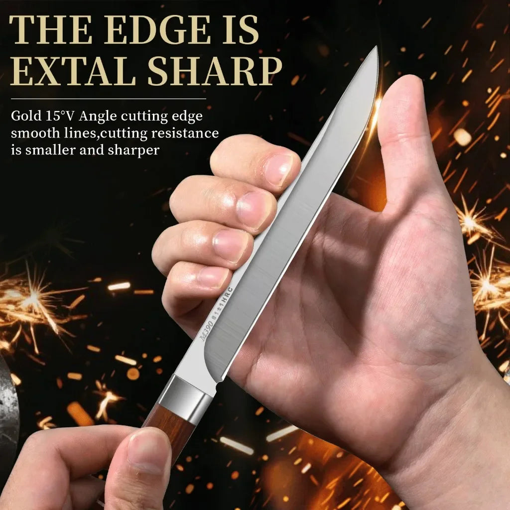 Japanese Kitchen Knife Set – Sharp Stainless Steel Boning Knives Kitchen Knife Set Axl