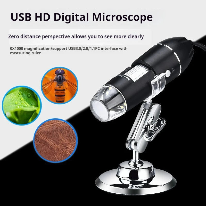Digital USB Microscope 3-in-1 | 1000X–1600X Magnification Digital USB Microscope Axl