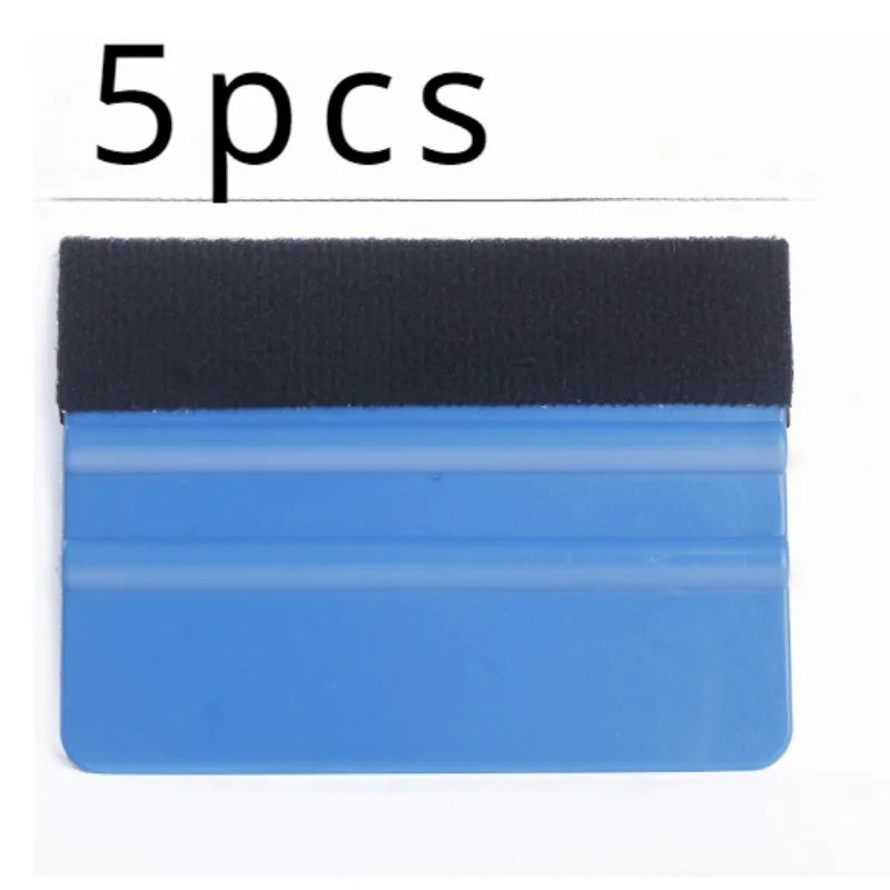 5-Pack Felt Vinyl Squeegees for Crafting & Decal Application Vinyl Crafting Tool Axl Blue
