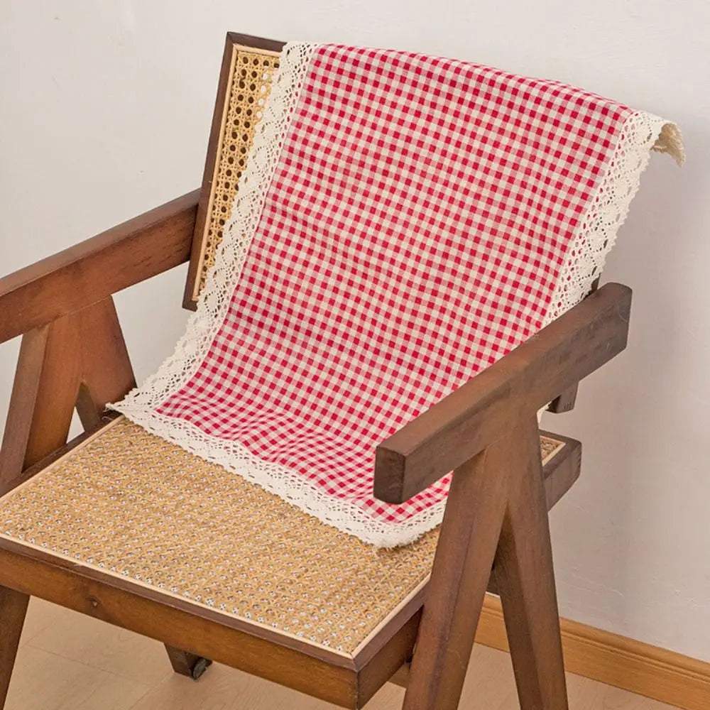 40x60cm Microwave Dust Cover – Anti-Slip Lace Fabric Mat Appliance Dust Cover Axl