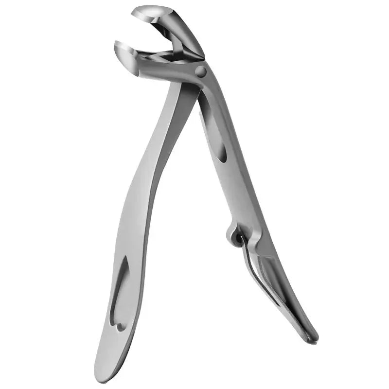 Stainless Steel Nail Clipper – Anti-Splash Thick Nail Trimmer Nail Clipper Axl 1pcs B