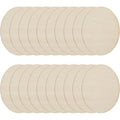 40 Pcs Unfinished Wood Oval Cutouts 2.75x2" | DIY Craft Blanks Wood Craft Blanks Axl AECH04-18773